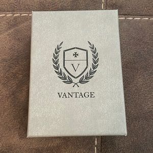 vantange mens stainless steel cross necklace